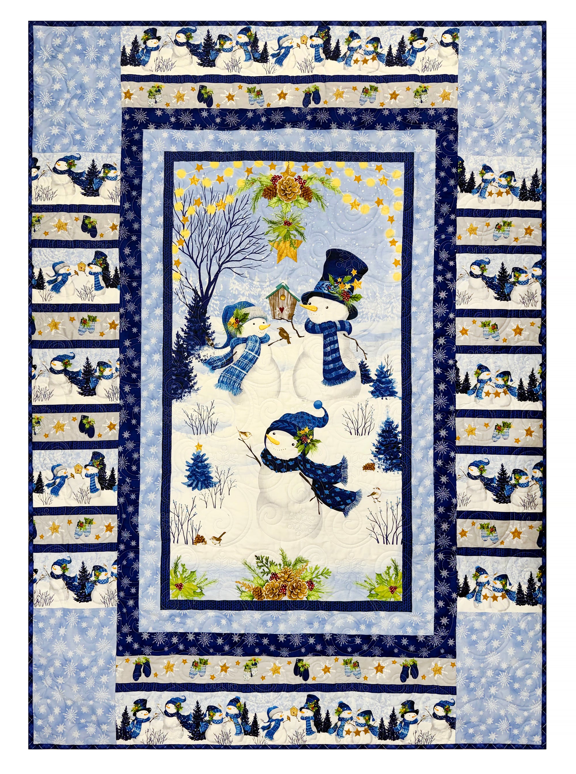 Let It Snow-Man! Quilt Kit – Calico Hutch
