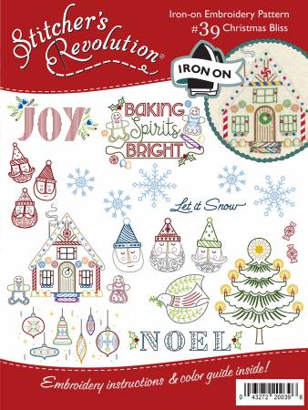 Christmas Bliss Hand Embroidery Transfer Patterns