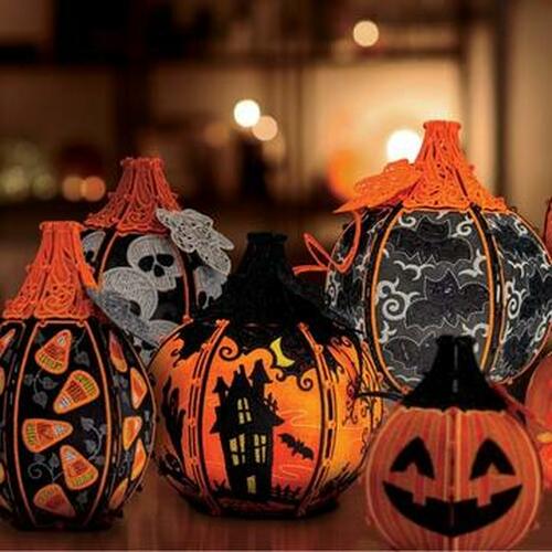 Phantoscope Halloween Holiday Collection Embroidery Decorative