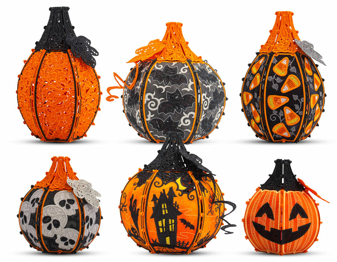 Phantoscope Halloween Holiday Collection Embroidery Decorative