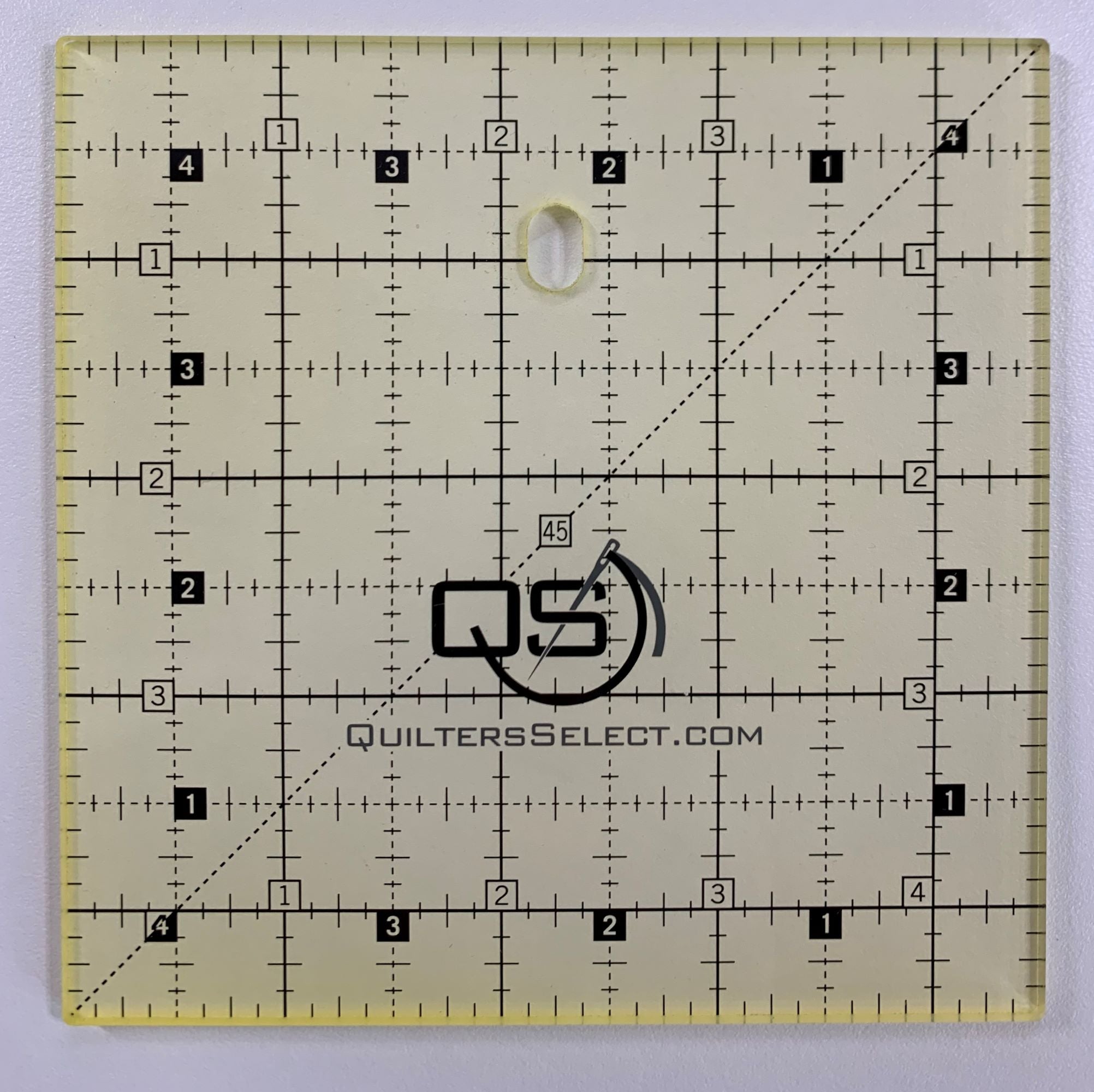 4.5 Ruler Quilter's Select Non-Slip Ruler 4.5
