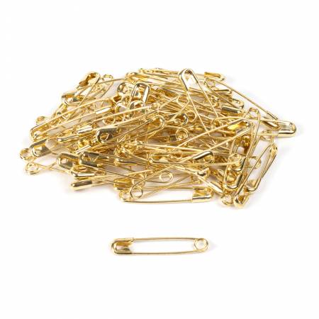 Safety Pin Straight Sz 1 - Brass/Gold Plated – Calico Hutch