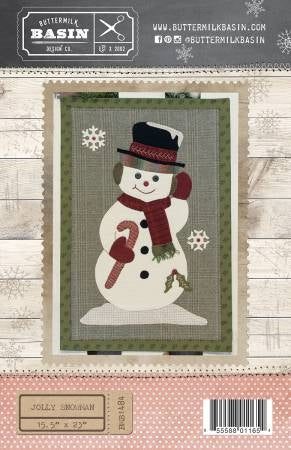 Jolly Snowman Wool Pattern – Calico Hutch
