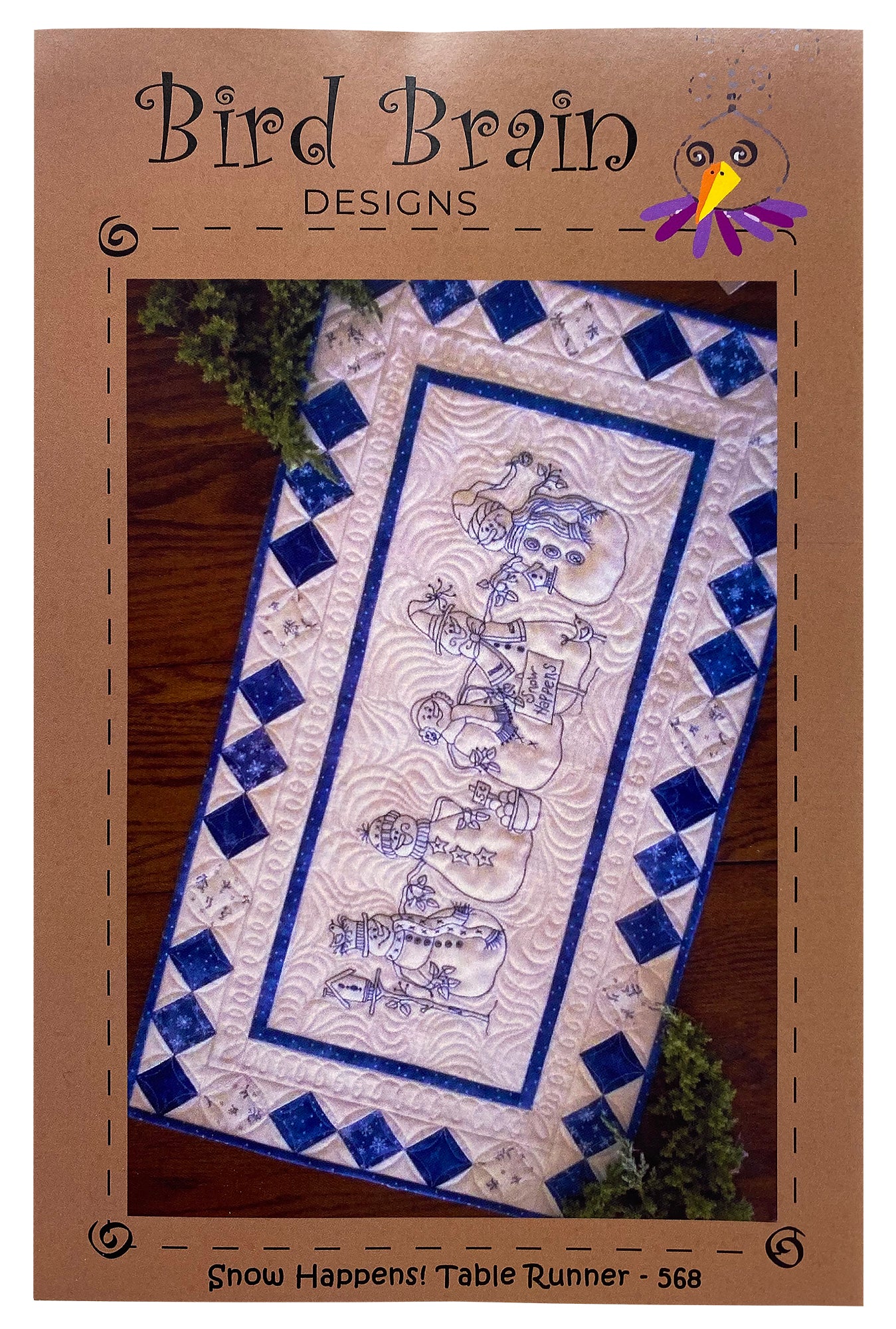 Snow Happens Table Topper Pattern Calico Hutch