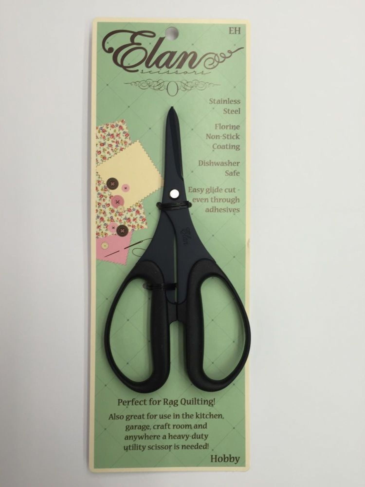 Elan Hobby Scissors w/ Florine – Calico Hutch